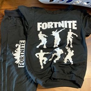 Fortnite youth hoodie and pants set